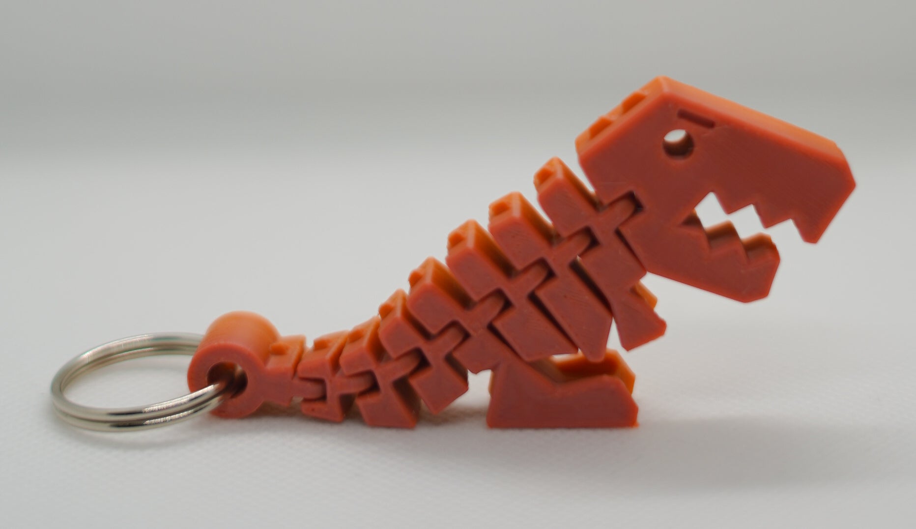 İskelet Dinazor Anahtarlık (Gradient)