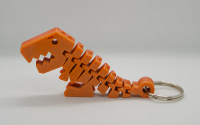 İskelet Dinazor Anahtarlık (Gradient)