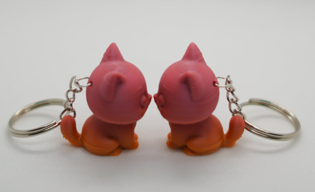 Minik Kedicik Anahtarlık (Gradient)