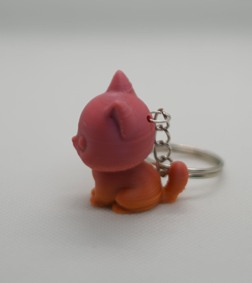 Minik Kedicik Anahtarlık (Gradient)