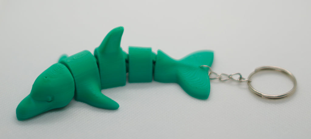 Yunus Balığı Anahtarlık (Gradient)